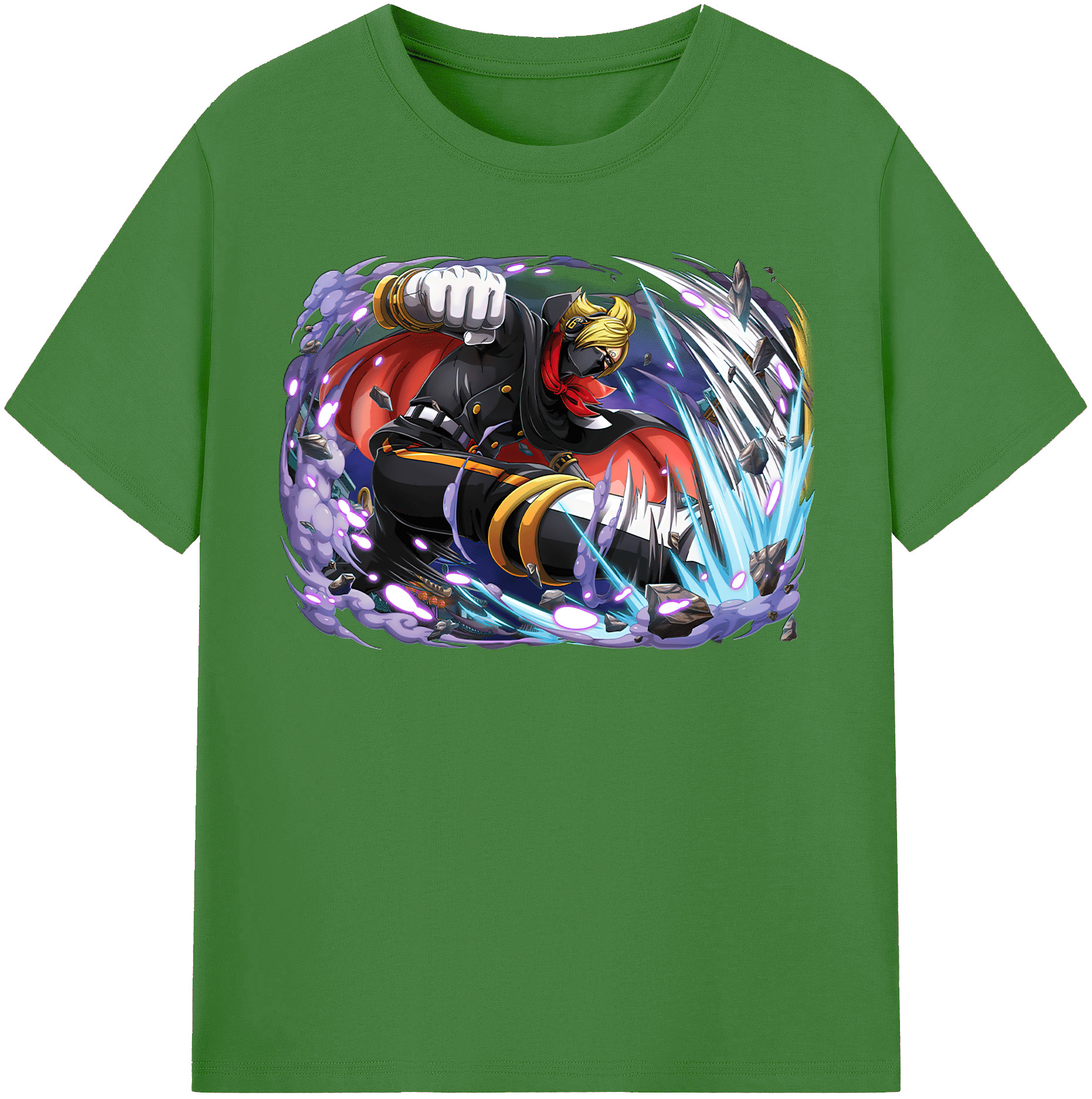 ワンピース ロロノア・ゾロ ONE PIECE Roronoa Zoro レディースカジュアルプリントTシャツ（綿100％）